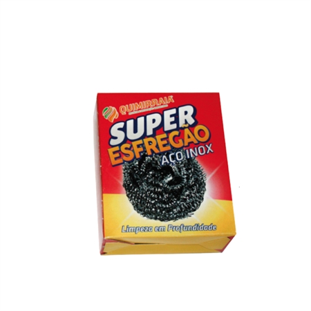 SUPER ESFREGÃO AÇO INOX