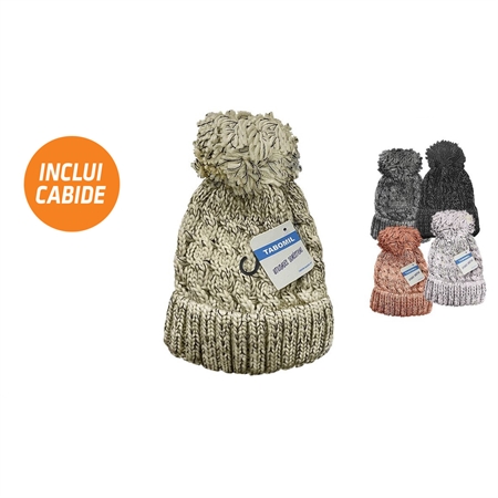 Gorro Senhora com Pompom Pac 12