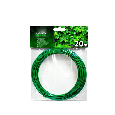 ARAME 1MM PLAST. VERDE 20M LEIVA