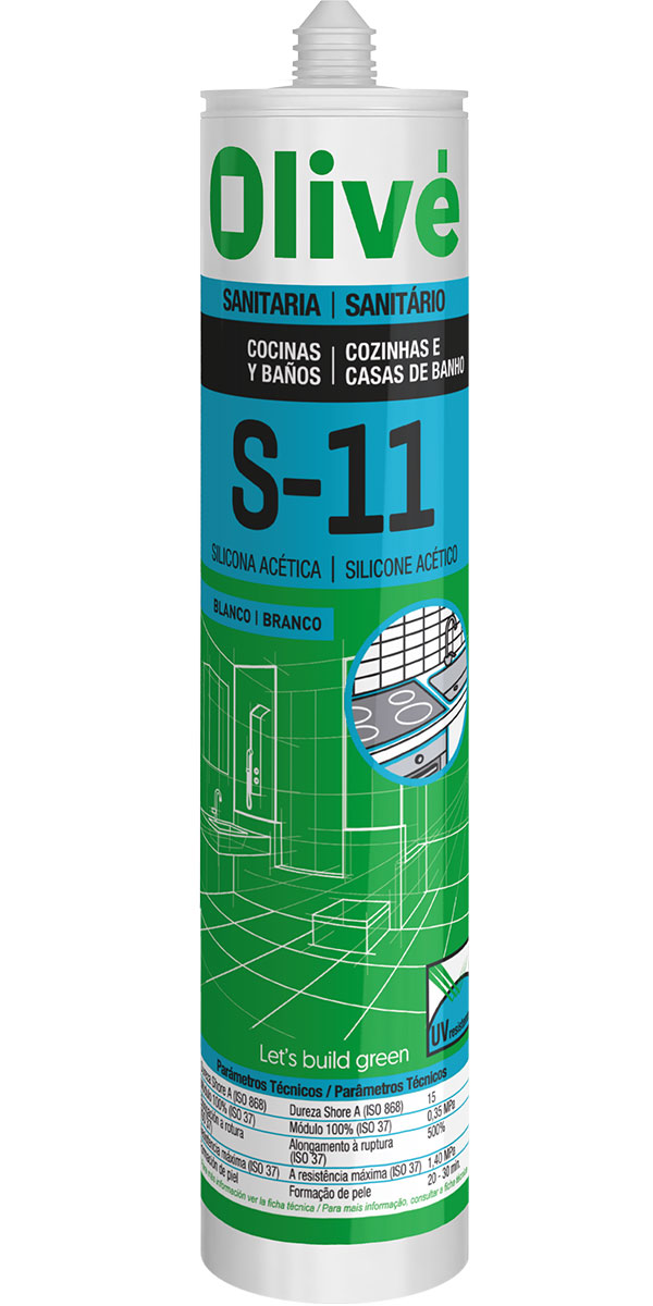 SILICONE SANITÁRIO S-11 OLIVÉ