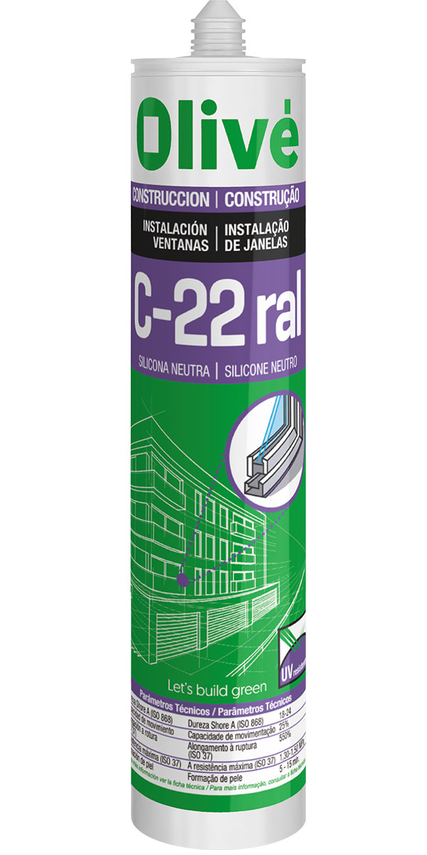 SILICONE C-22 RAL OLIVÉ